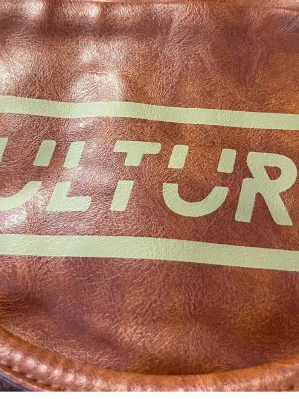 Culture Cognac Travel Duffel Bag for Men Brand New
